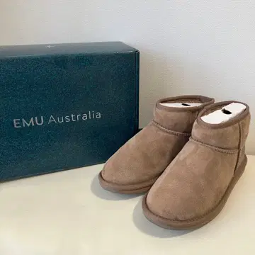 [새상품급] EMU Australia 브라운 어그 부츠 24
