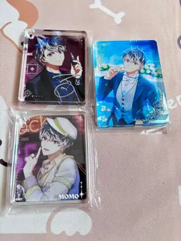 아이나나 모모 아크릴 블록 3점 세트