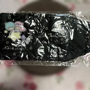 미사용 미개봉 레어 키키라라(리틀트윈스타) 북커버 블랙