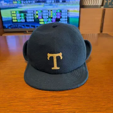 AT-DIRTY 귀도리 포함 네이비 캡