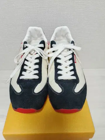 PATRICK 스니커즈 43 화이트/네이비/레드