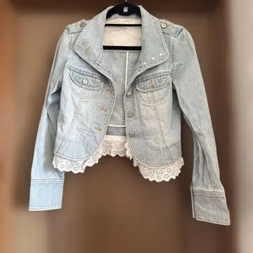 peyton plabe 데님 자켓