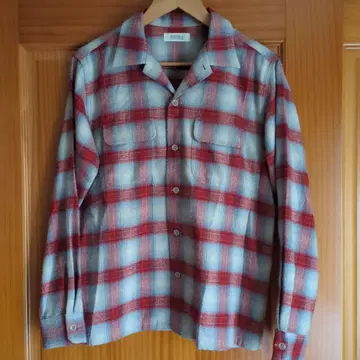 RADIALL 라디얼 보드 셔츠 오픈 카라 옴브레