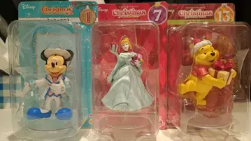 디즈니 크리스마스 캐릭터 3체 세트