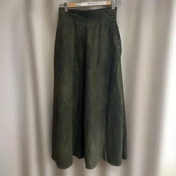 캘빈 클라인 빈티지 스웨이드 스커트