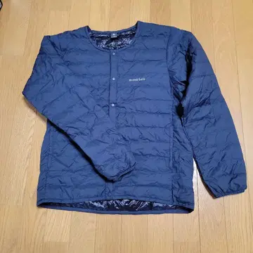 mont-bell 네이비 다운 자켓