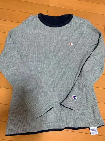 90s 챔피온 리버서블 롱T 서멀 와플