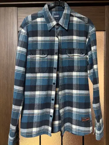 XLARGE 체크 셔츠 구제 의류