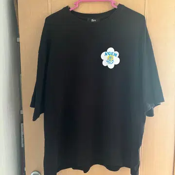 Agem 블랙 T셔츠 프리 사이즈