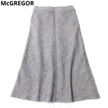 맥레거 플레어 스커트 무릎 기장 아름다운 실루엣 오피스 캐주얼