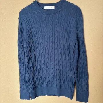 유나이티드 애로우즈 그린 라벨 케이블 짜임 니트 남성용 M