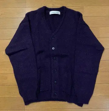 타임이즈온 Time is on 가디건 퍼플