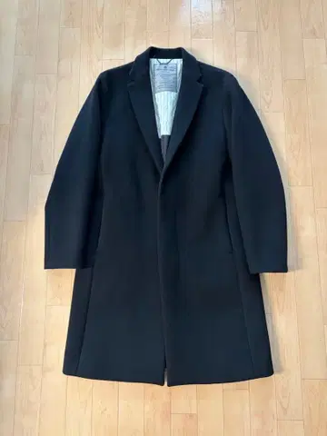 nano universe 체스터 코트 블랙 L