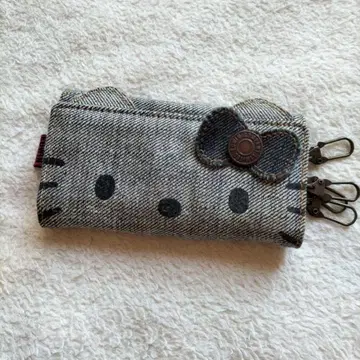 초레어 헬로키티 EDWIN 콜라보 데님 키케이스