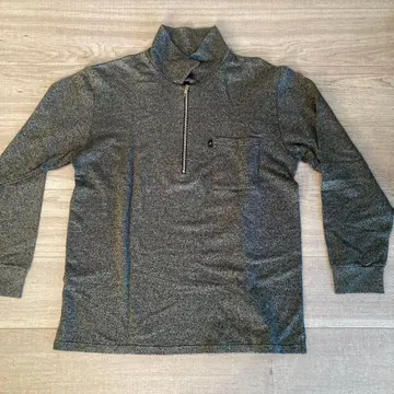 애니에스 베이 그레이 하프 지퍼 긴팔 티셔츠