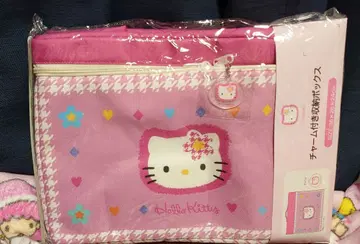 [ 익명 배송 미개봉 ] 산리오 헬로키티 카오하나 참 포함 수납 박스
