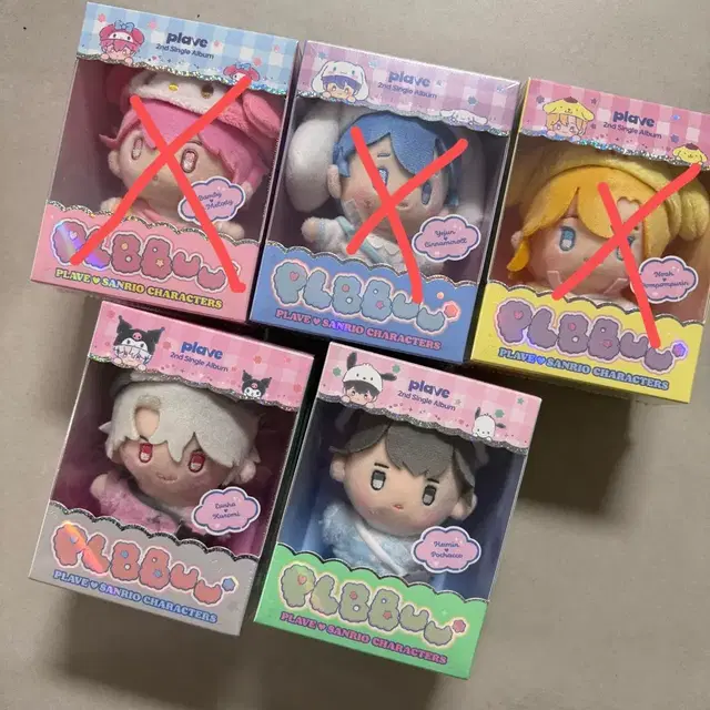 플레이브 플뿌우 인형앨범 미개봉