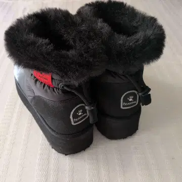 BEARPAW 숏부츠 블랙 24cm