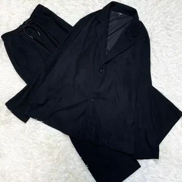 코듀로이 셋업 자켓 팬츠 블랙 얇은 소재