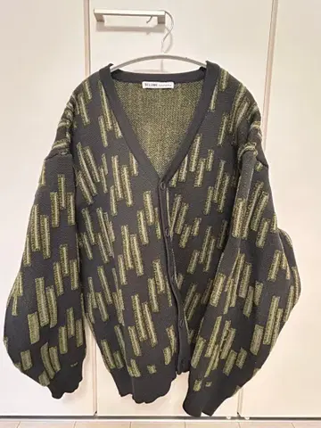 RELUME 그레이/올리브 가디건 M