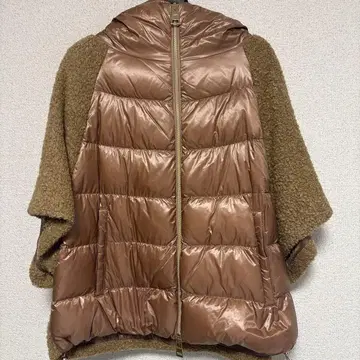 새상품급 헬로노 후드 부착 다운 자켓