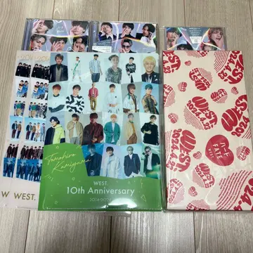 쟈니즈 WEST 하트 FATE 싱글 4