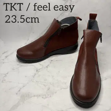 23.5 TKT 타키모토 feel easy 숏부츠 사이드 지퍼