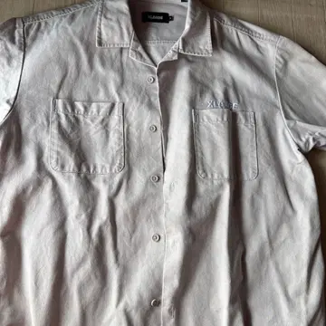 XLARGE 반팔 셔츠 화이트