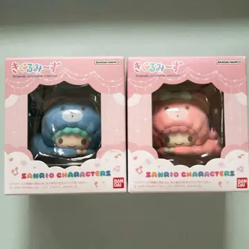산리오 캐릭터 피규어 세트 2종 키글미즈 리틀트윈스타