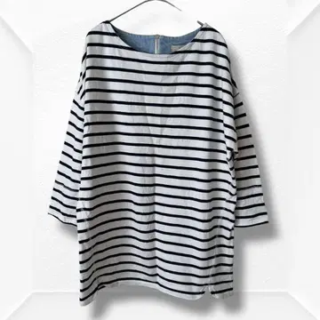 2052 snidel 스나이델 튜닉 보더 후면 지퍼