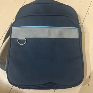 네이비 나일론 숄더백
