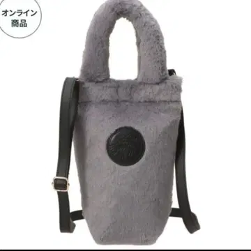 [ 새상품 ] 스타벅스 홀리데이 2025 보틀 숄더백 퍼 그레이