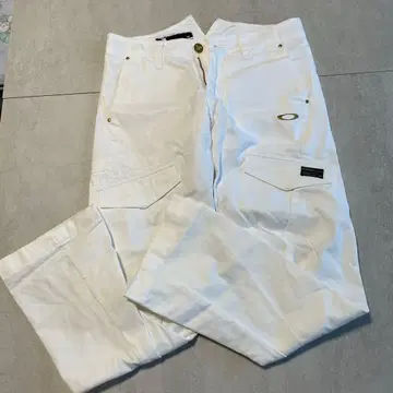 Oakley 오클리 골프 화이트 팬츠 남성용