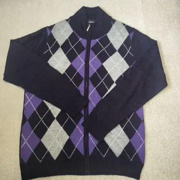 미사용 새상품 COMME CA ISM 집업 니트 스웨터 M