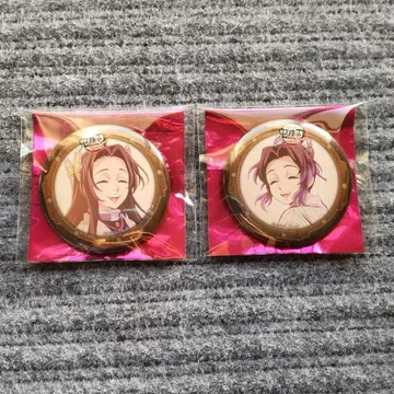 귀멸의 칼날 무한성편 제1장 콜라보레이션 카페 캔뱃지 시노부 카나에