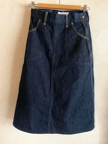 Lee x 로페피크닉 콜라보 데님 미니스커트 S