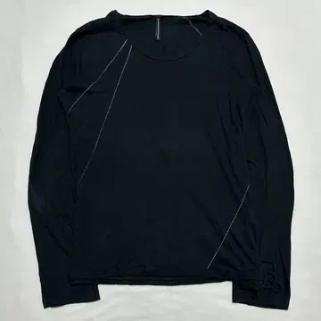 neil barrett White stitch long t-shirts