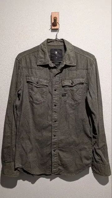 지스타 RMW 긴팔 셔츠 카키