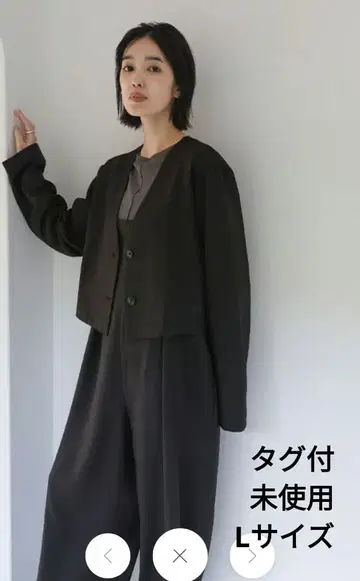 [ 미사용 택 포함 ] select moca 노카라 자켓 살로펫 셋업