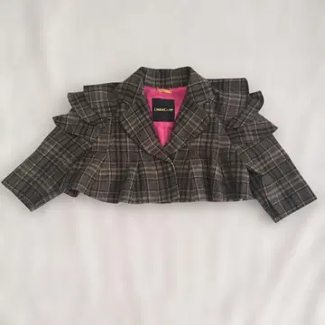 DRESSCAMP 프릴 달린 숏 자켓