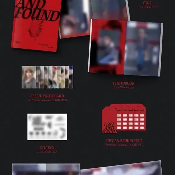 베리베리 Lost and Found 미개봉 앨범 포토북ver