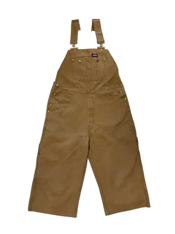 Dickies 90s 브라운 오버롤 작업복 구제 빈티지