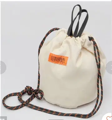 UNIVERSAL OVERALL 컬러자일 나일론 파우치 / 복조리 백