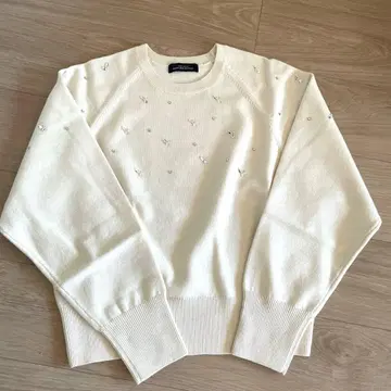 새상품급 그린 라벨 릴랙싱 유나이티드 애로우즈 비쥬 니트