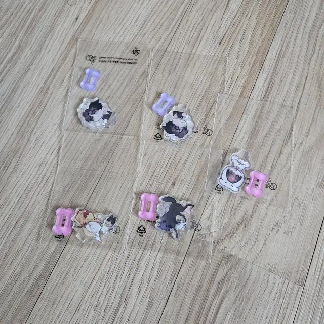 강건마 강아지는건들지마라 아크릴스탠드 미니 아크릴 bl