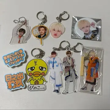7m!n 히노데 리쿠 굿즈 아크링 키링 사진