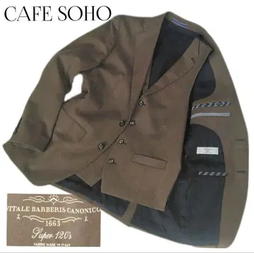 [컨디션 최상] 카노니코 고급 울 자켓 베스트 2피스 카페 소호