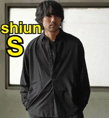 shiun SLEEPING PULLOVER SHIRTS 와무우 KURO