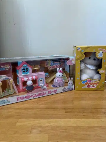 드리미 패밀리 파크와 댄싱 고양이 냥 세트