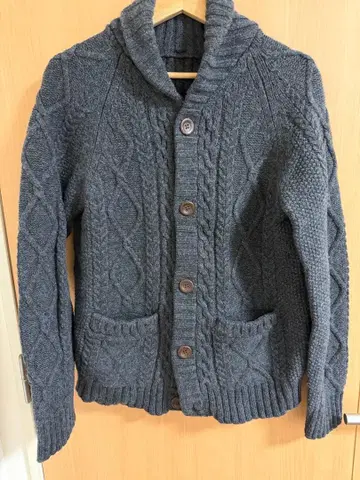 무인양품 가디건 울 100% L 사이즈